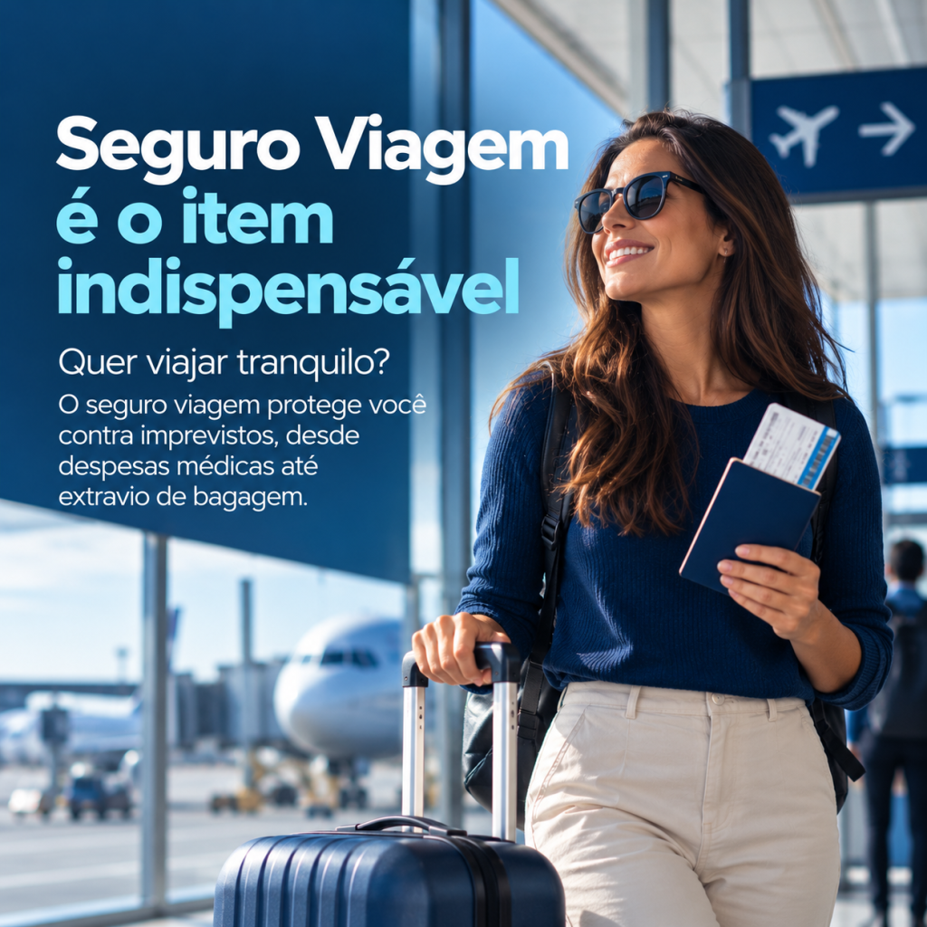 Seguro Viagem é O item indispensável