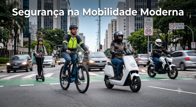 Bicicleta Elétrica: Dicas de Segurança na Mobilidade
