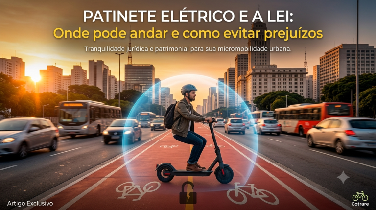 Patinete Elétrico e a Lei: Onde Pode Andar e Regras em 2026
