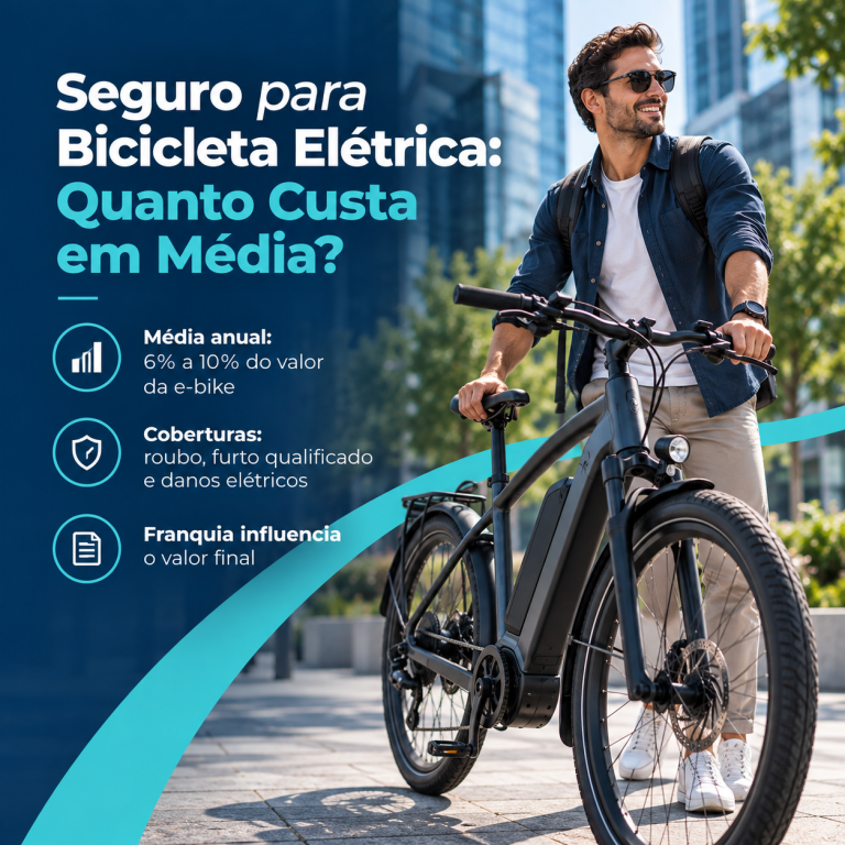 Seguro para Bicicleta Elétrica: Quanto Custa em Média?