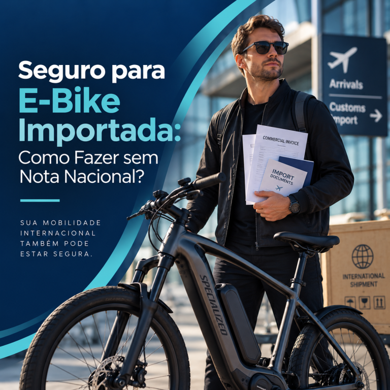 Seguro para E-Bike Importada: Como Fazer sem Nota Nacional?