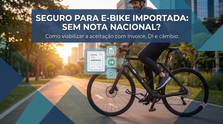 Seguro para E-Bike Importada: Como Fazer sem Nota Nacional?