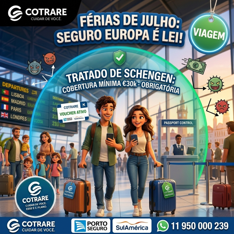 Férias de Julho: Seguro Viagem Europa é Obrigatório?