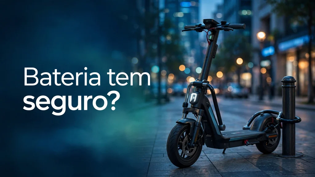 Bateria de Scooter Elétrica Roubada: O Seguro Cobre?