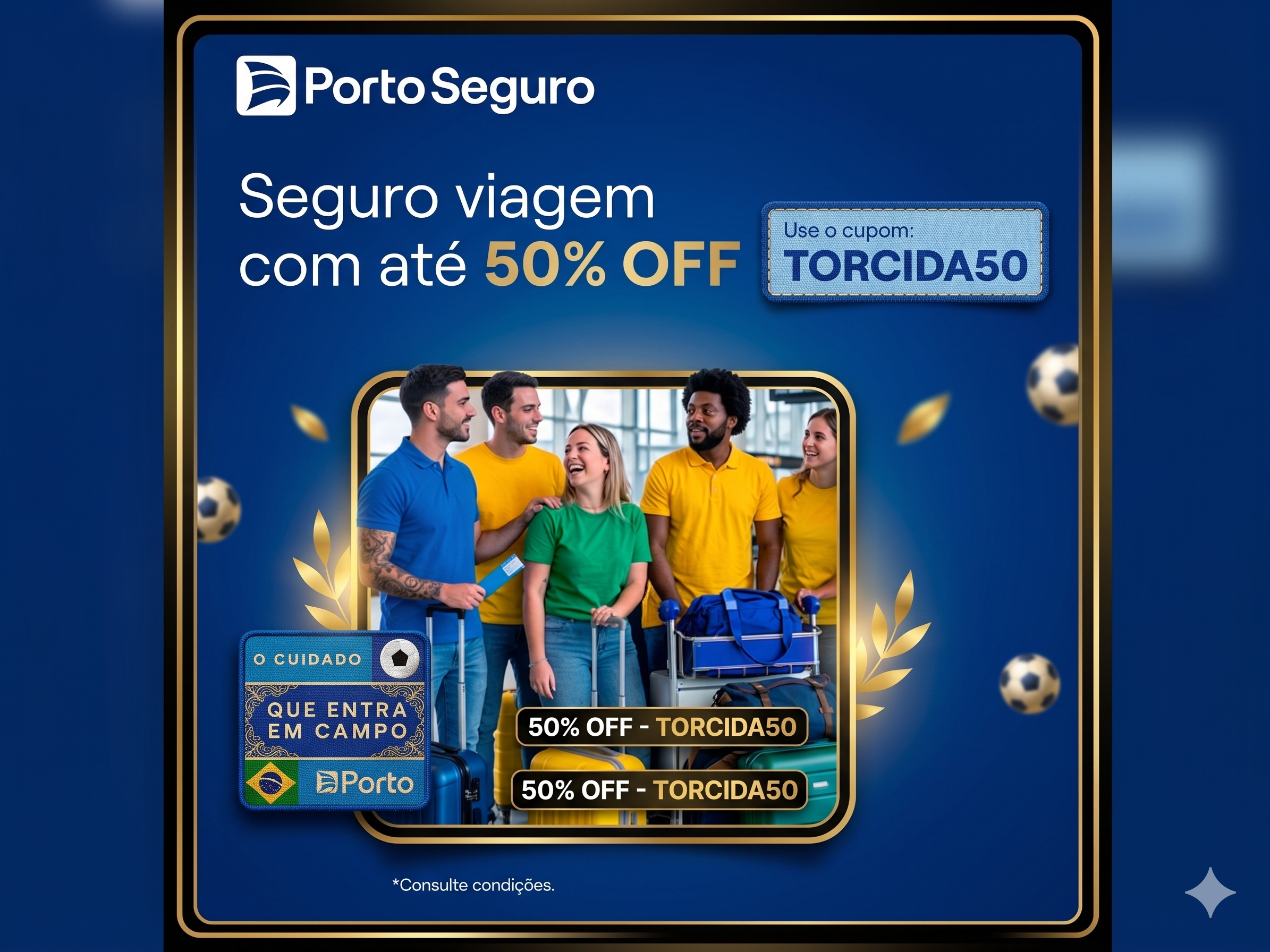 Seguro Viagem Porto Seguro com 50% de Desconto