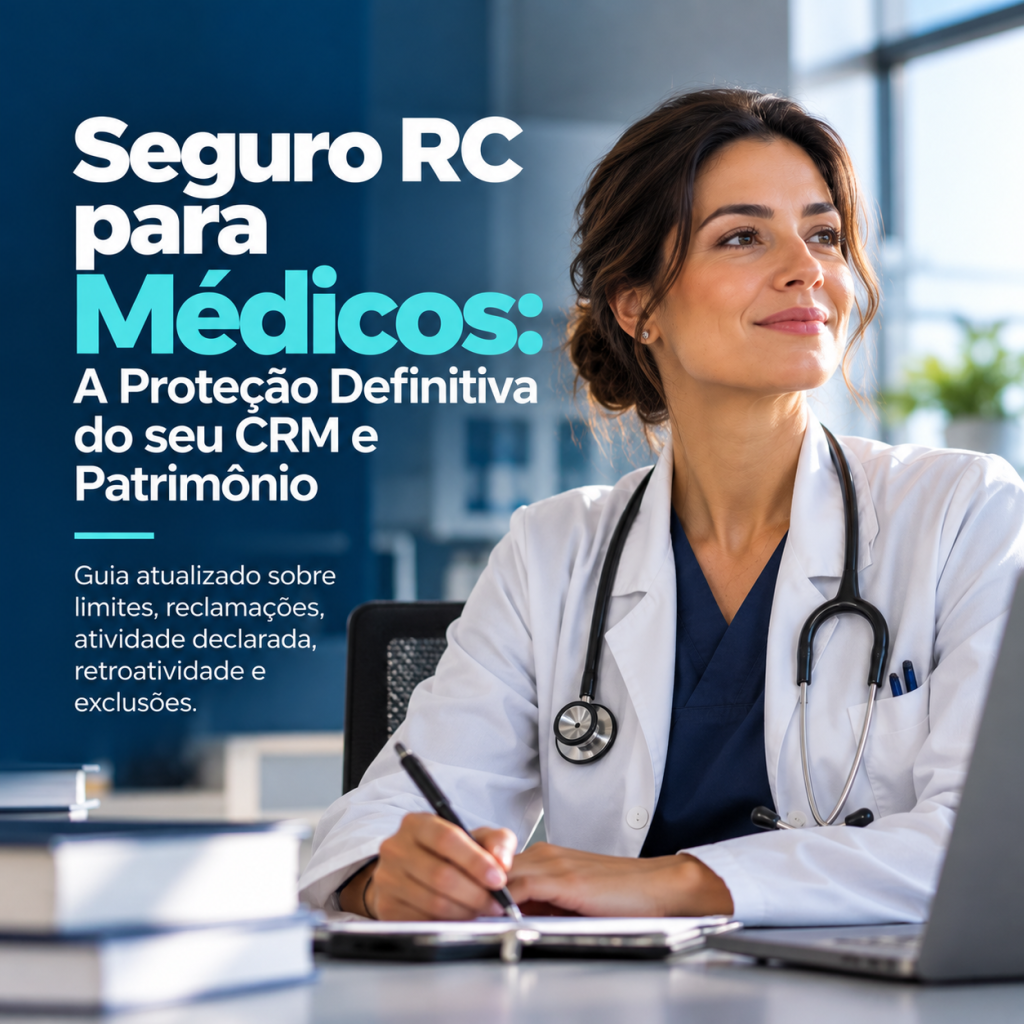 Seguro RC para Médicos: A Proteção Definitiva do seu CRM e Patrimônio