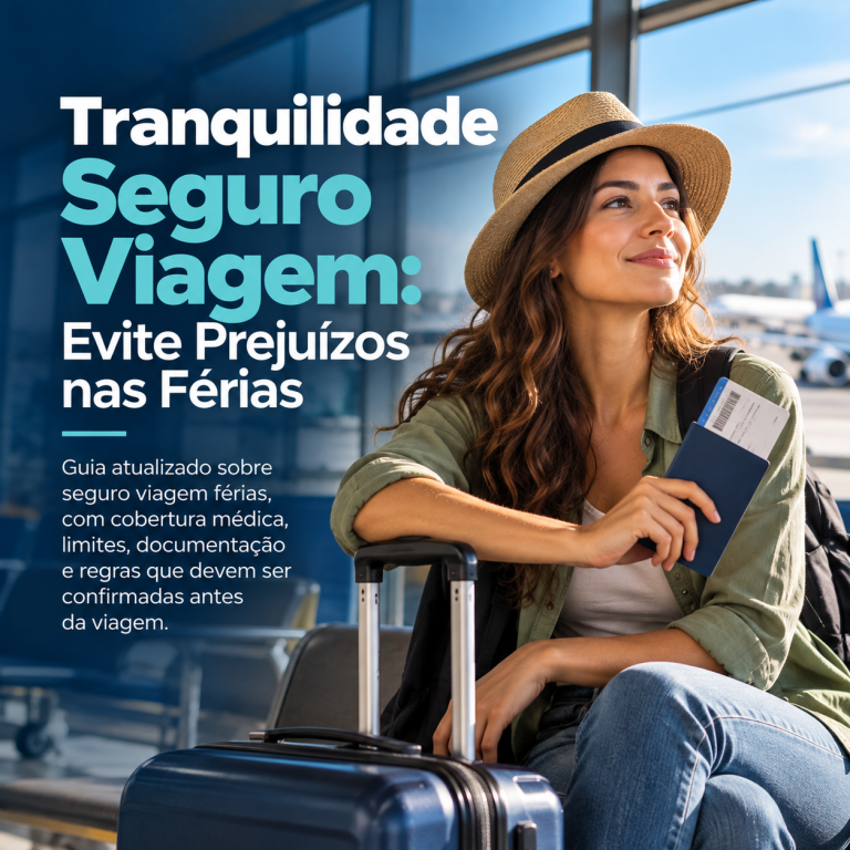 Tranquilidade – Seguro Viagem: Evite Prejuízos nas Férias Cote Agora