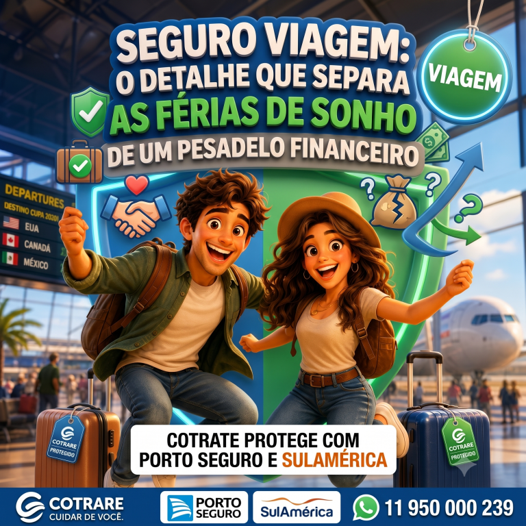 [Tranquilidade] Seguro Viagem: Evite Prejuízos nas Férias [Cote Agora]