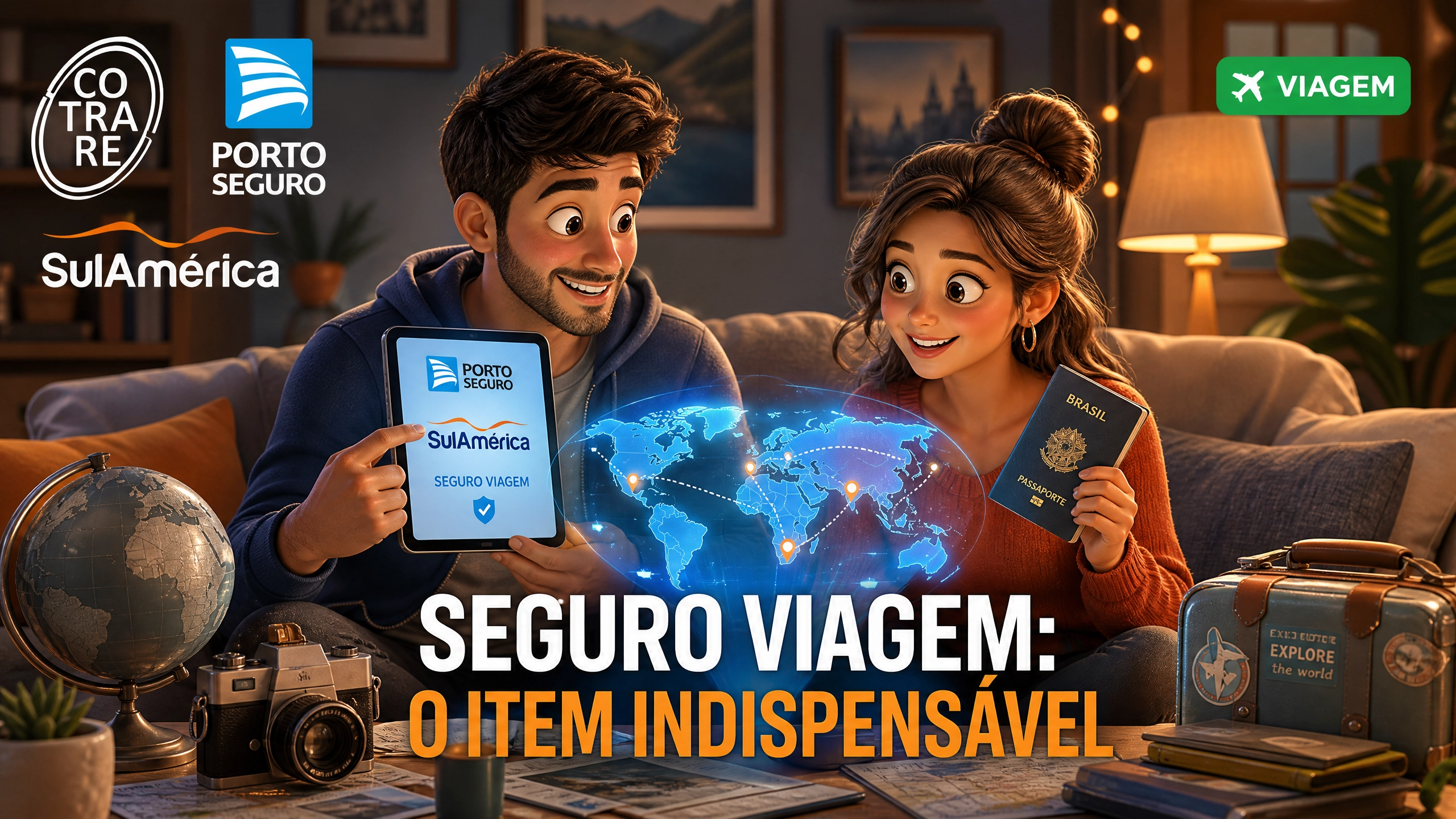 Seguro Viagem é O item indispensável