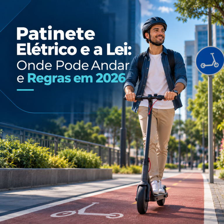 Patinete Elétrico e a Lei: Onde Pode Andar e Regras em 2026