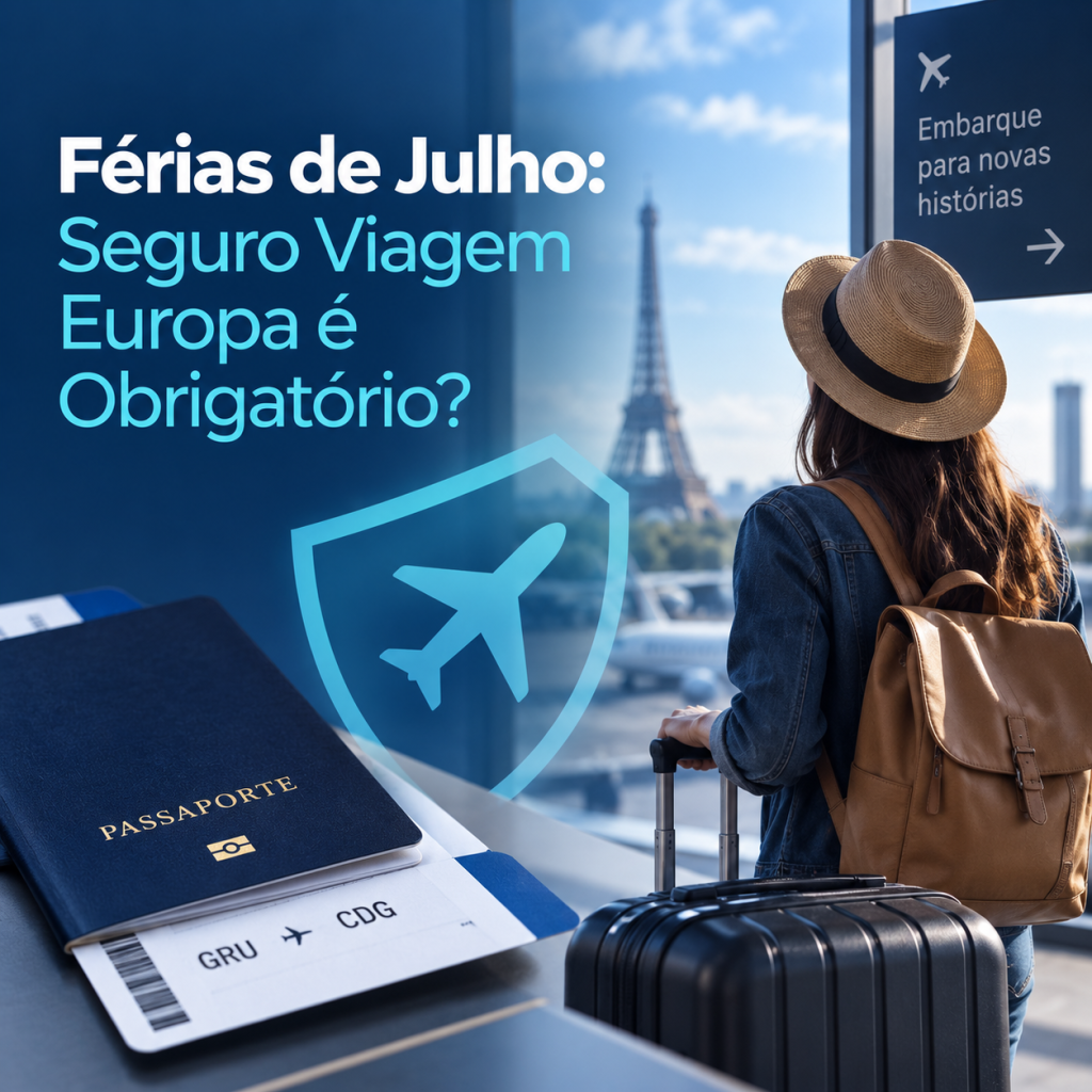 Férias de Julho: Seguro Viagem Europa é Obrigatório?