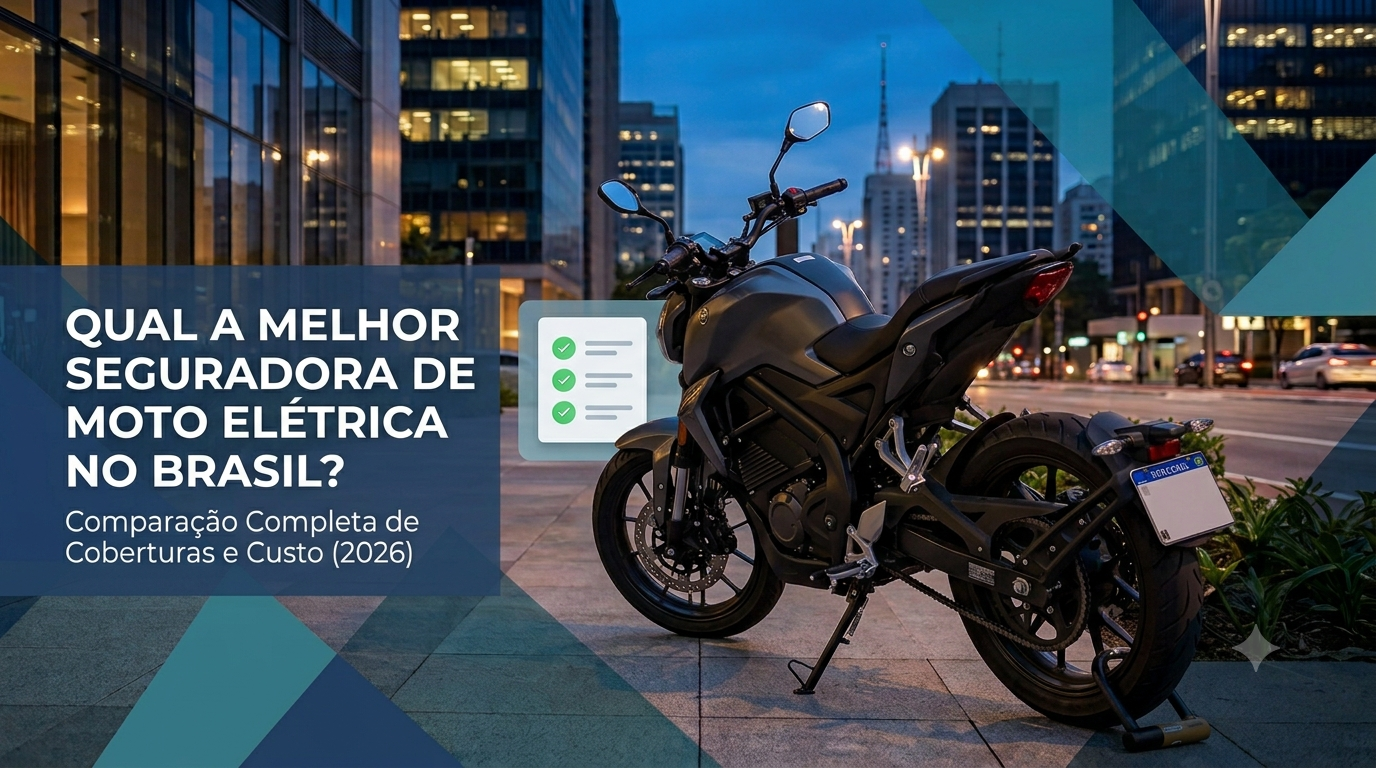 Seguro de Moto Elétrica: Qual a Melhor Seguradora?