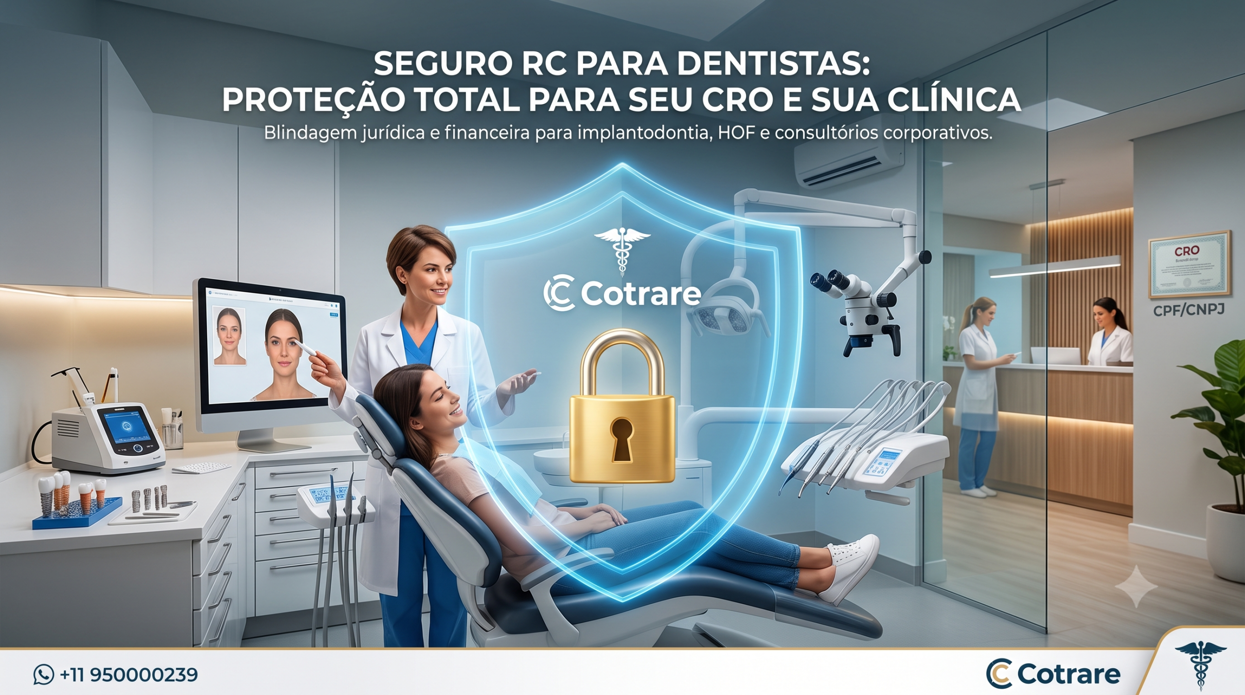 Seguro RC para Dentistas: Como proteger seu CRO e clínica