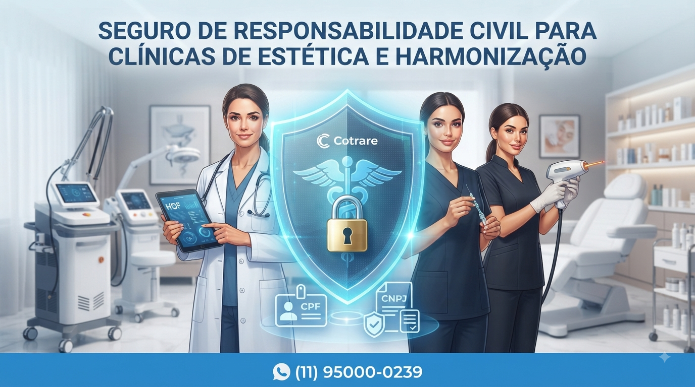 Seguro de Responsabilidade Civil para Clínicas de Estética e Harmonização